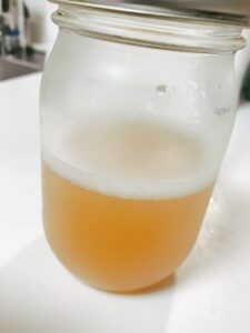 酵母液ストレート法で作る天然酵母パンに使う酵母液